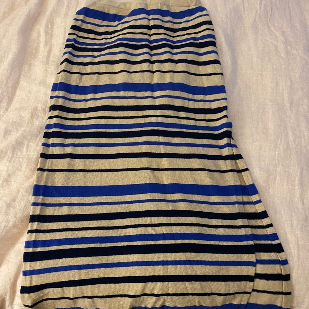 Anthropologie Sparrow Size M Womens striped skirt